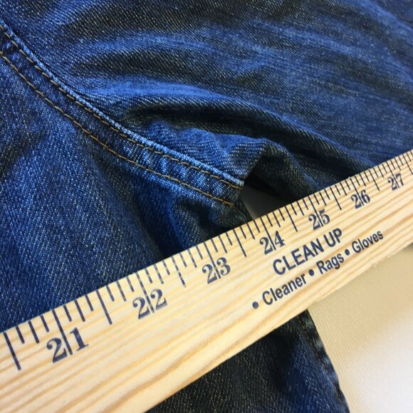 Red Camel Denim Trucker Jacket Mens XL Button Closure Dark Wash - Picture 7 of 14